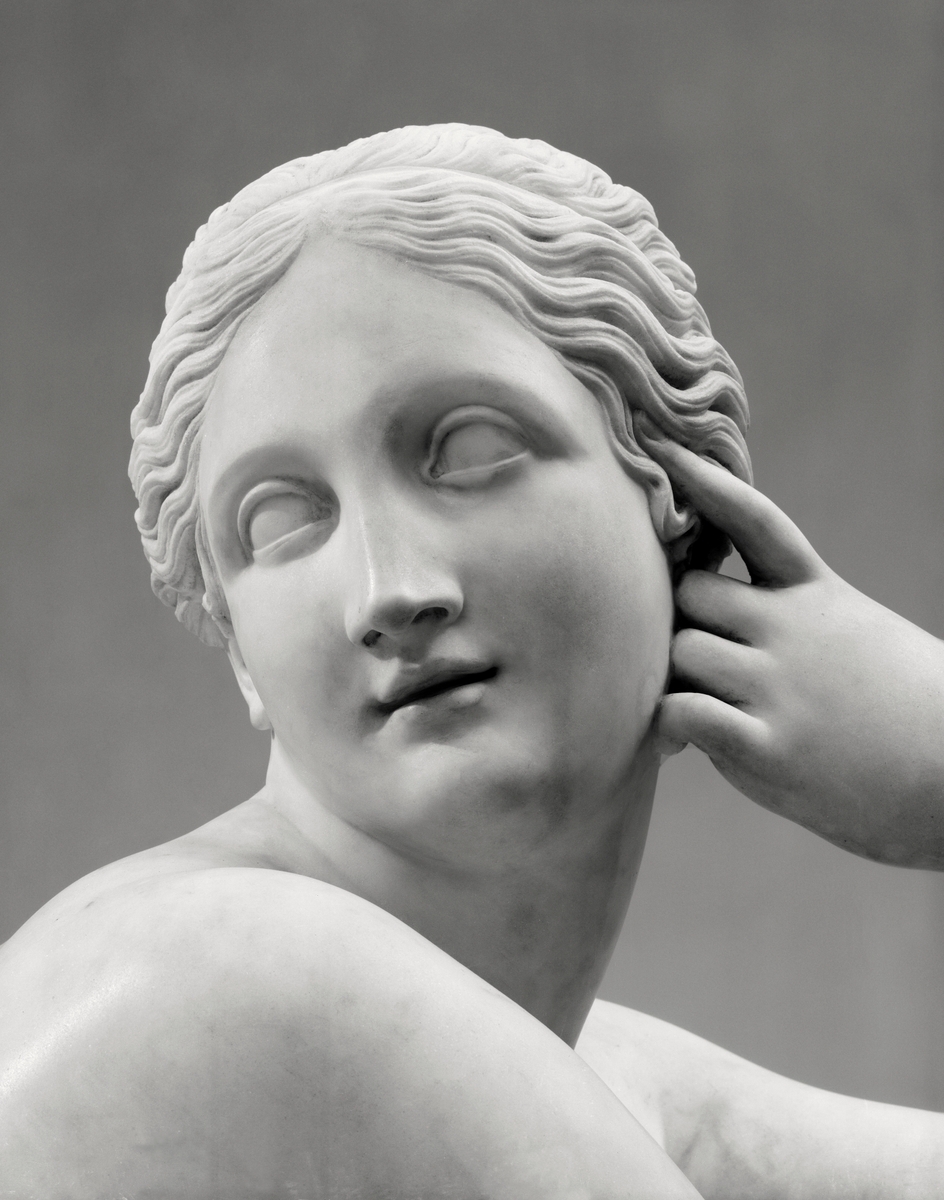 A classical marble bust